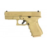 Страйкбольный пистолет Glock-19 gen.3 TAN EC-1301 DE [East Crane]